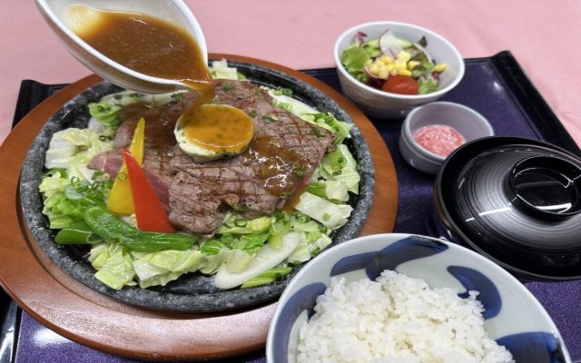 石焼ガーリックステーキ